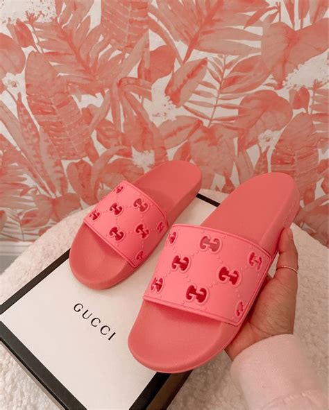 gucci slides for rent|gucci slides pink shoes.